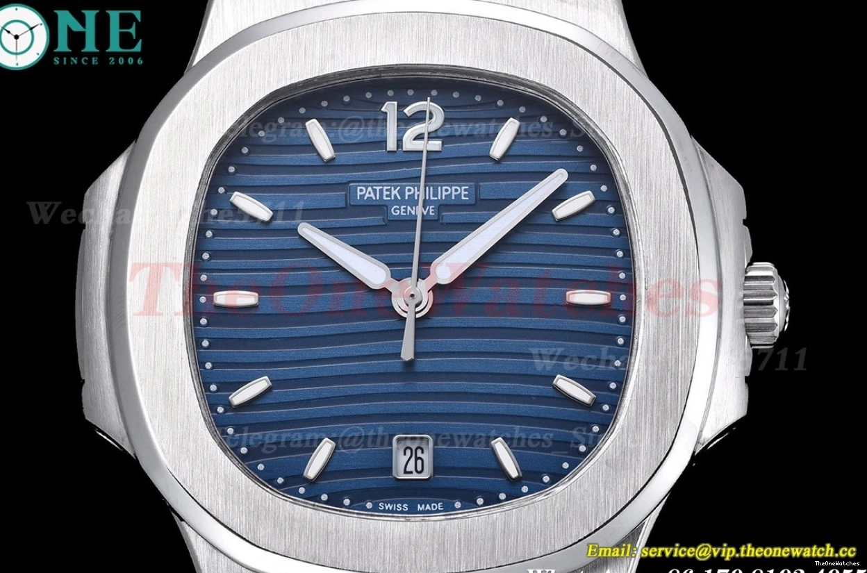 GDF 40mm Dial Nautilus SS  Bule  SS MY8215 0402